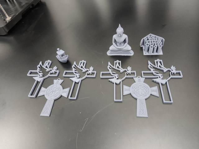 Printed wall pieces
